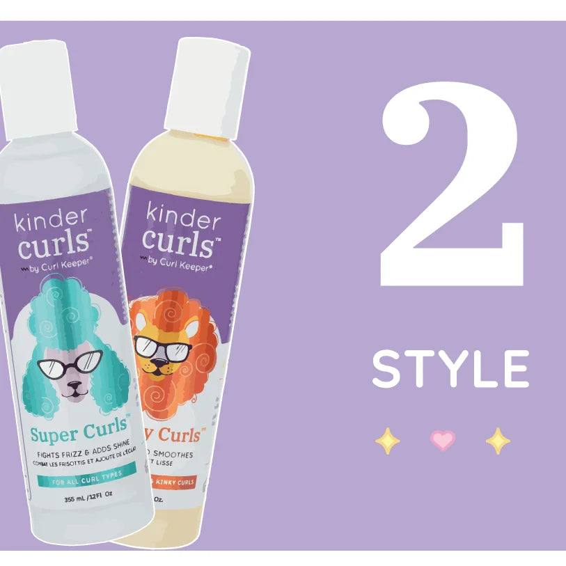 style curly hair for kids
