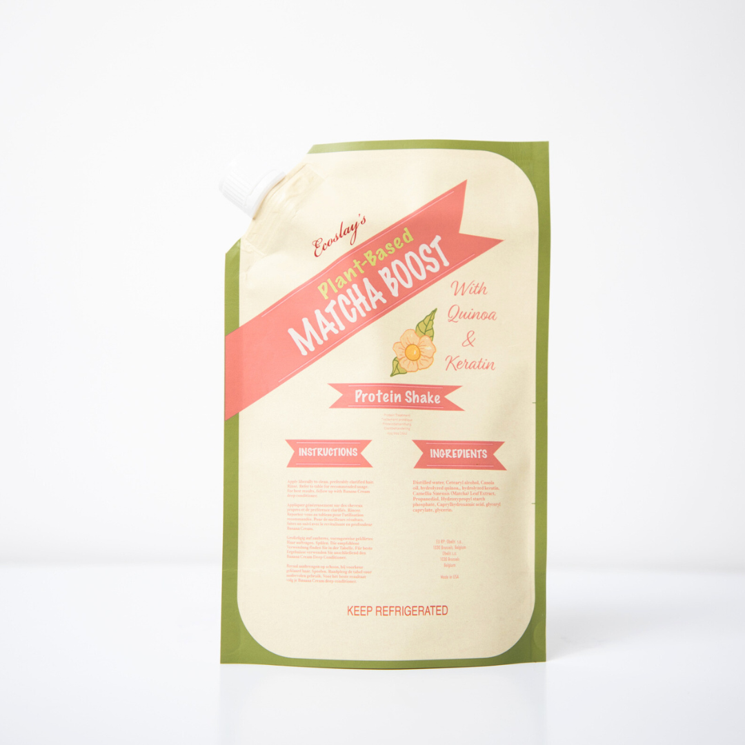 Protein treatment for curly damaged hair