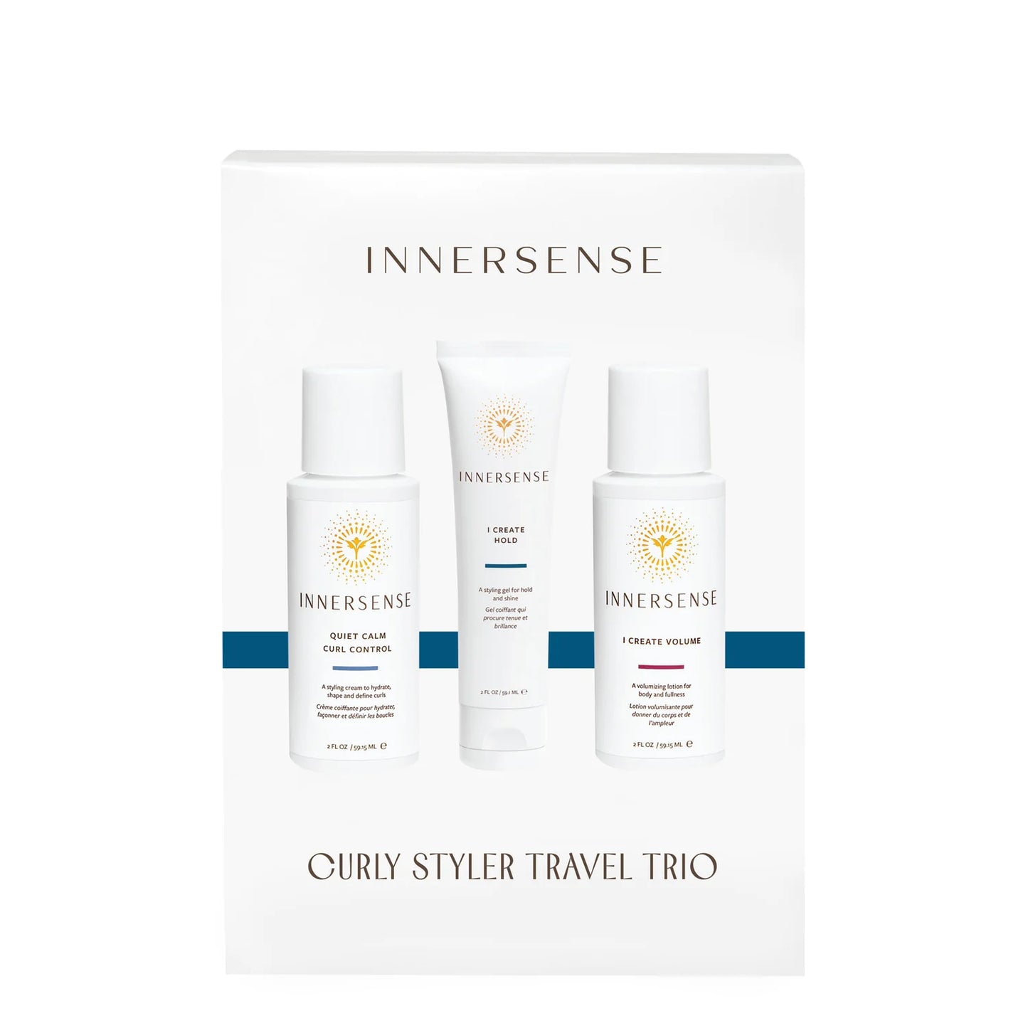 Innersense Curly Styler travel trio