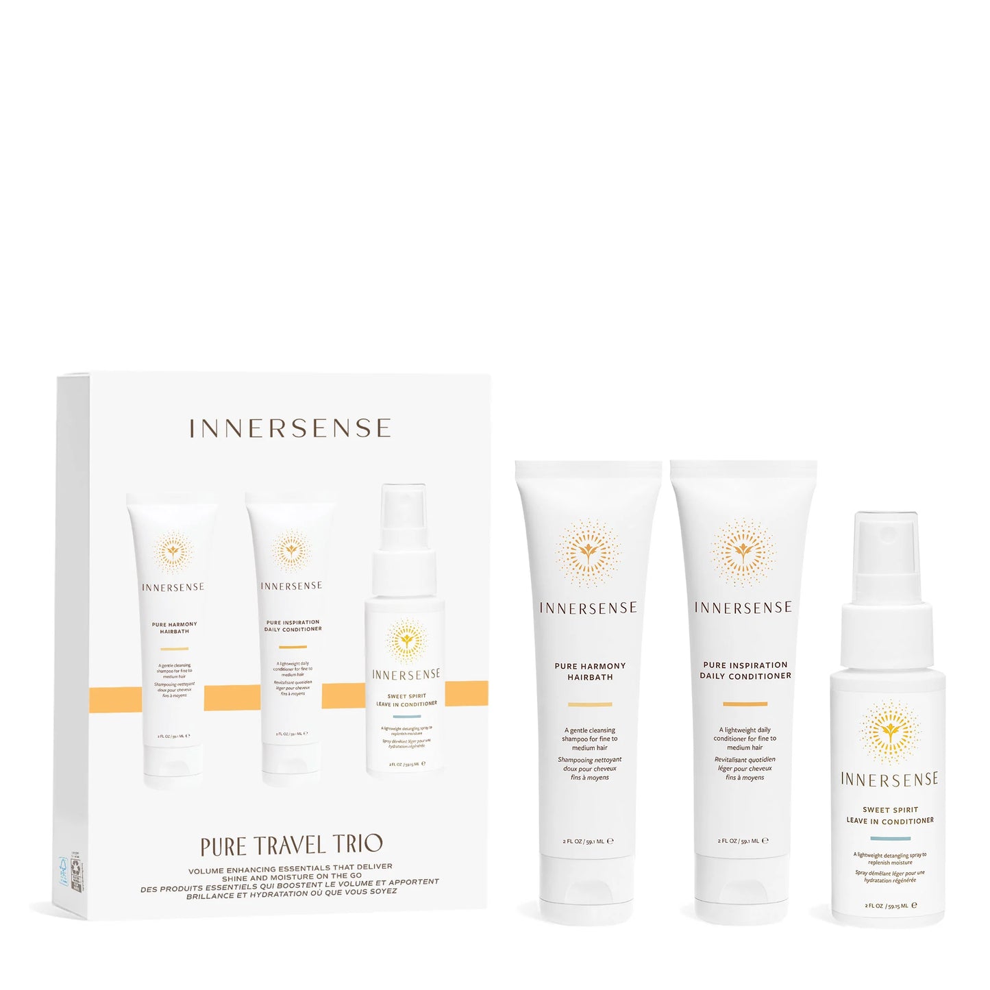 Innersense Pure travel trio