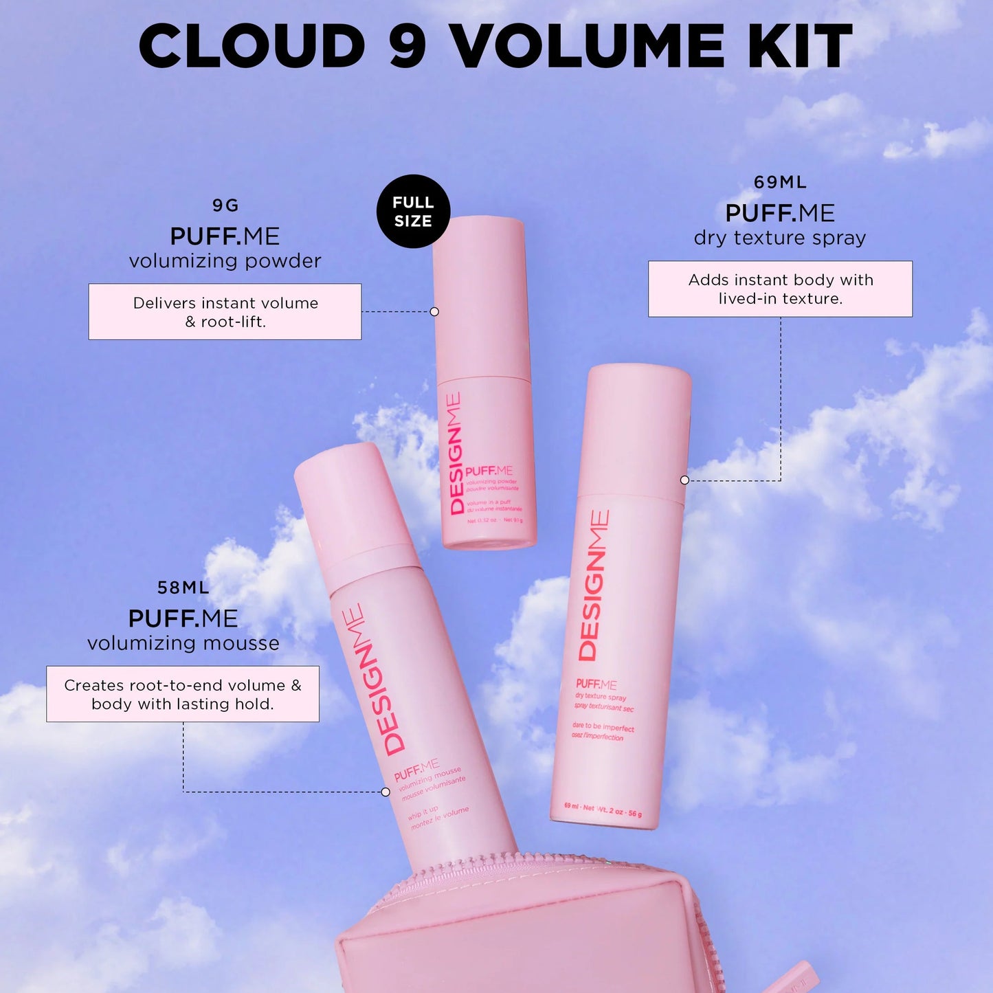 Design.Me Volume Styling Kit